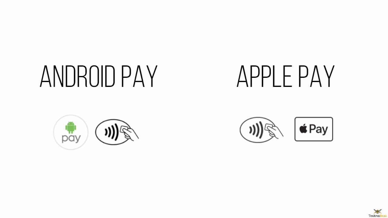 Apple or Android Pay Logo - Android Pay vs Apple Pay: Which One Is Better? | Technobezz