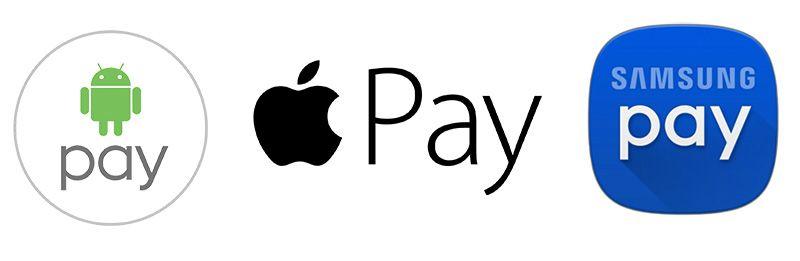 Apple or Android Pay Logo - Paying via credit/debit card : The ultimate guide to paying with ...