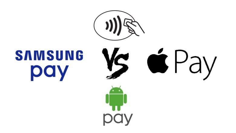 Apple or Android Pay Logo - Apple Pay hits 12 million users, Samsung Pay grows faster | Pocketnow