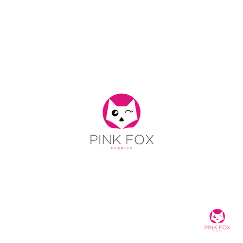 Pink Fox Logo - NEW* Pink Fox Fabrics looking for funky unique Logo. Logo design