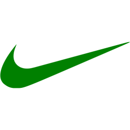 Green Nike Logo - Green nike icon - Free green site logo icons
