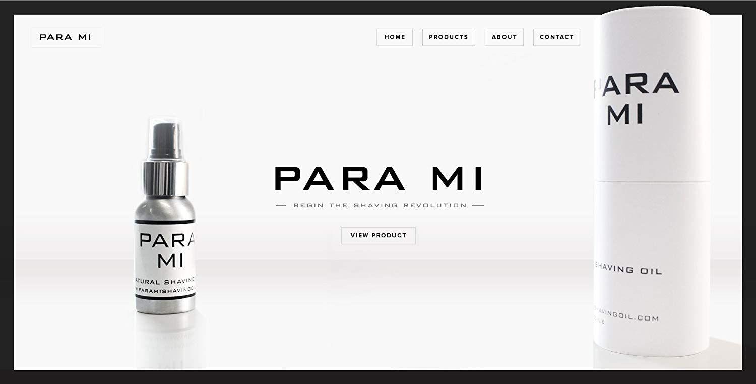 Shaving and Personal Care Logo - Para Mi Natural Shaving and Beard Oil an Amazing Blend of Seven ...