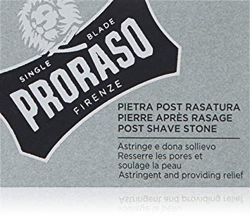 Shaving and Personal Care Logo - PRORASO Post Shave Stone, 100 g: Amazon.co.uk: Health & Personal Care