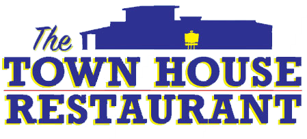 Blue and Yellow Restaurant Logo - The Town House Restaurant l The Little Diner in the Heart