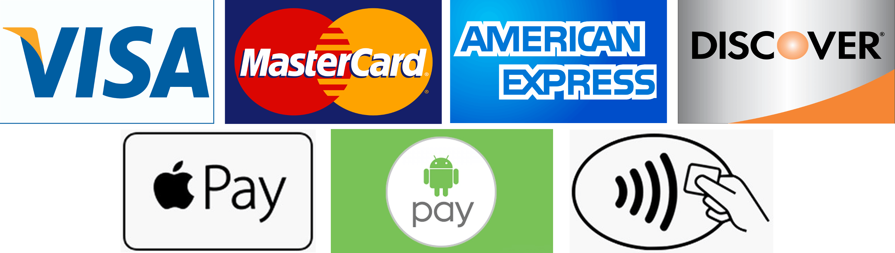 Apple or Android Pay Logo - America's Stonehenge: Hours & Pricing