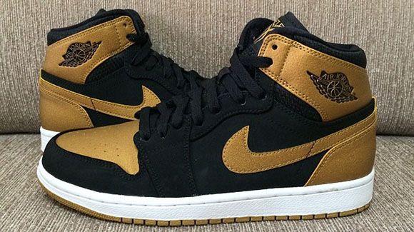 Carmelo Jordan Logo - Air Jordan 1 Carmelo Anthony PE Black/Gold - Another Look | SneakerFiles