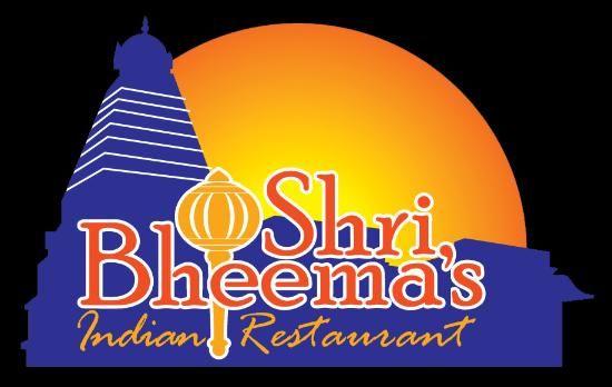 Blue and Yellow Restaurant Logo - Logo of Shri Bheema's Indian Restaurant, Edinburgh