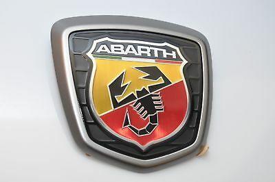 Fiat 500 Abarth Logo - 1 X FIAT 500 Abarth 695 Biposto Gray Matt Rear Emblem Badge Logo New ...