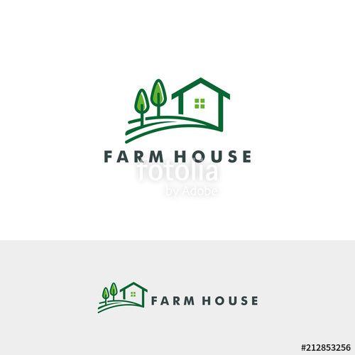 Fotolia.com Logo - Farm house logo template vector illustration