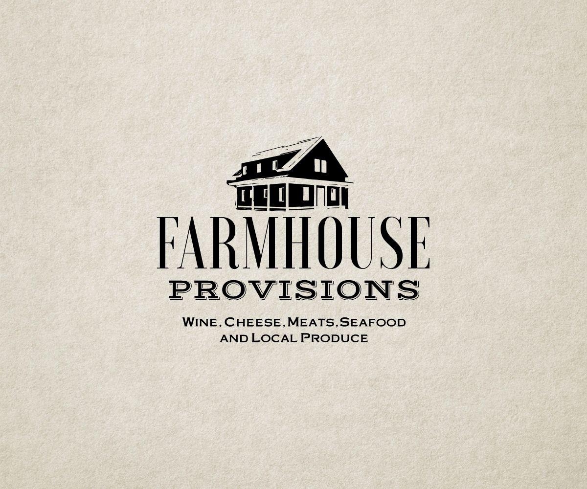 Farmhouse Logo - Upmarket Logo Designs. Food Store Logo Design Project