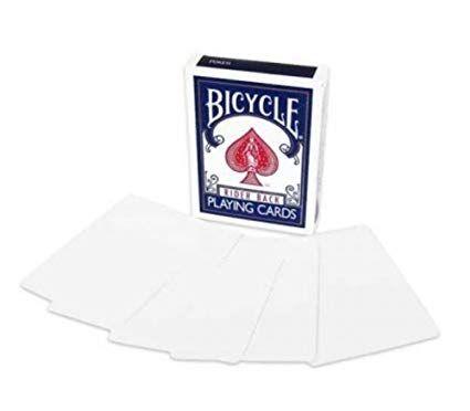 Blank Face Logo - Amazon.com: Magic Makers Double Blank Face Bicycle Deck: Toys & Games