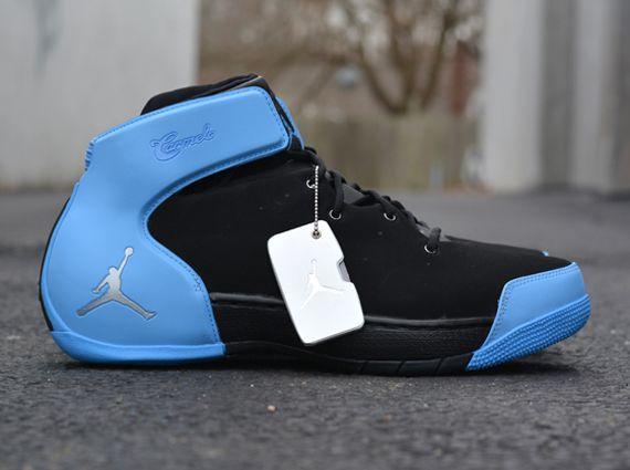 Carmelo Jordan Logo - Jordan Melo 1.5 - Black - Metallic Silver - University Blue ...