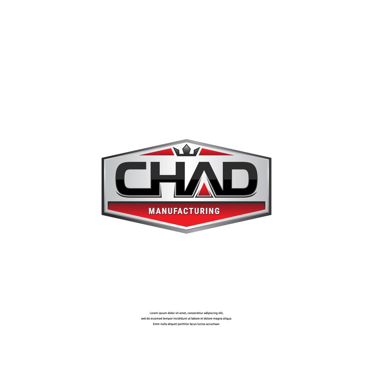 Manufacturing Logo - Masculine, Bold, Manufacturing Logo Design for CHAD Manufacturing