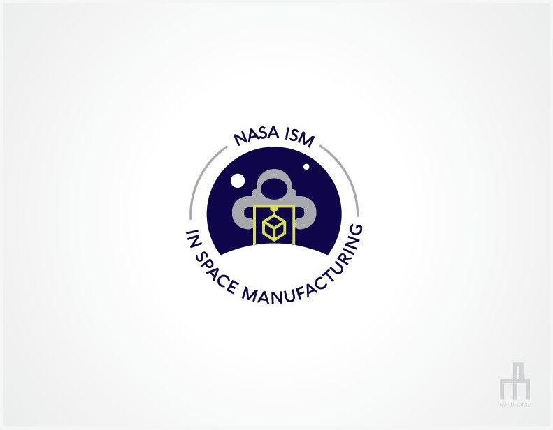 Manufacturing Logo - Entry By ManuelRuizH For NASA In Space Manufacturing Logo