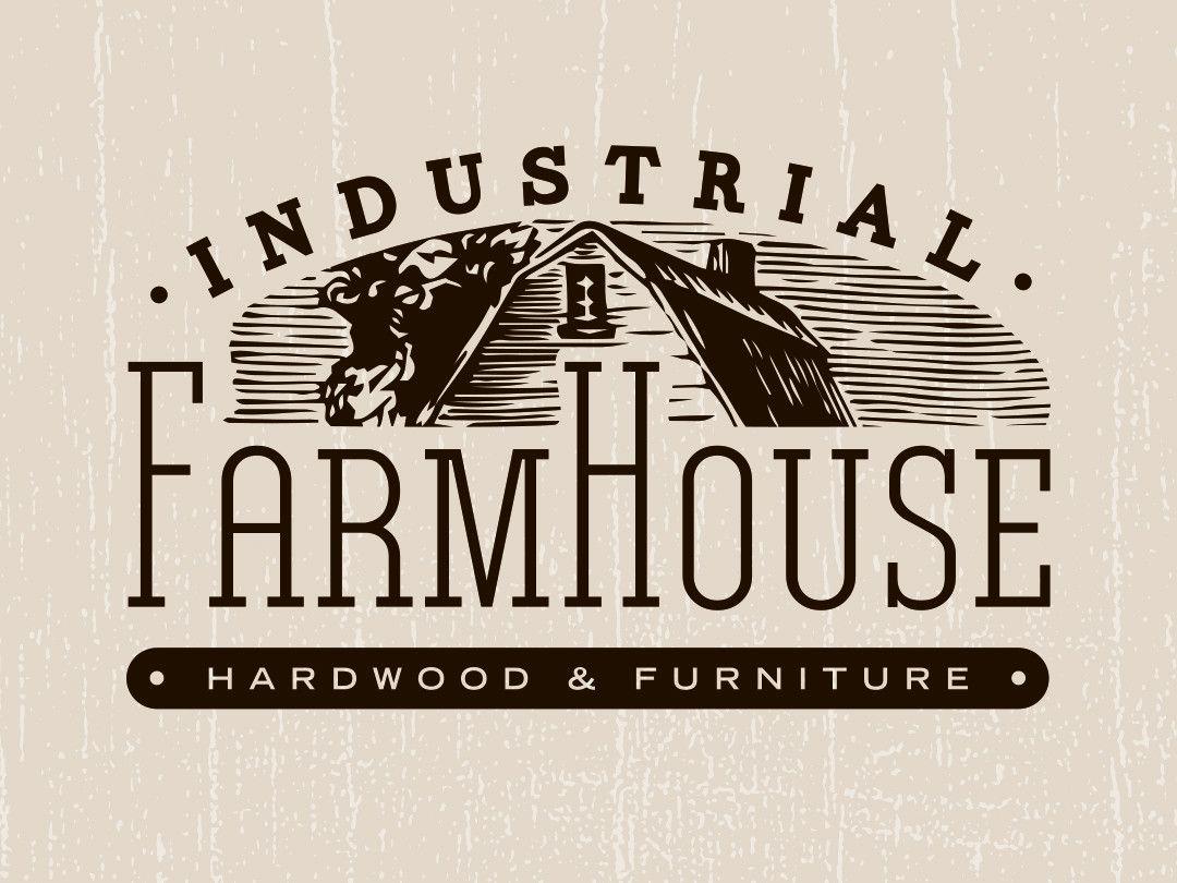 Farmhouse Logo - Industrial Farmhouse Logo Design
