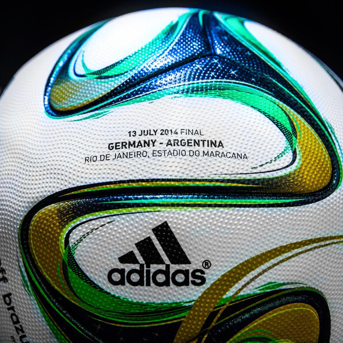 Soccer Ball World Logo - Official Ball of the FIFA World Cup Brazil 2014 Final