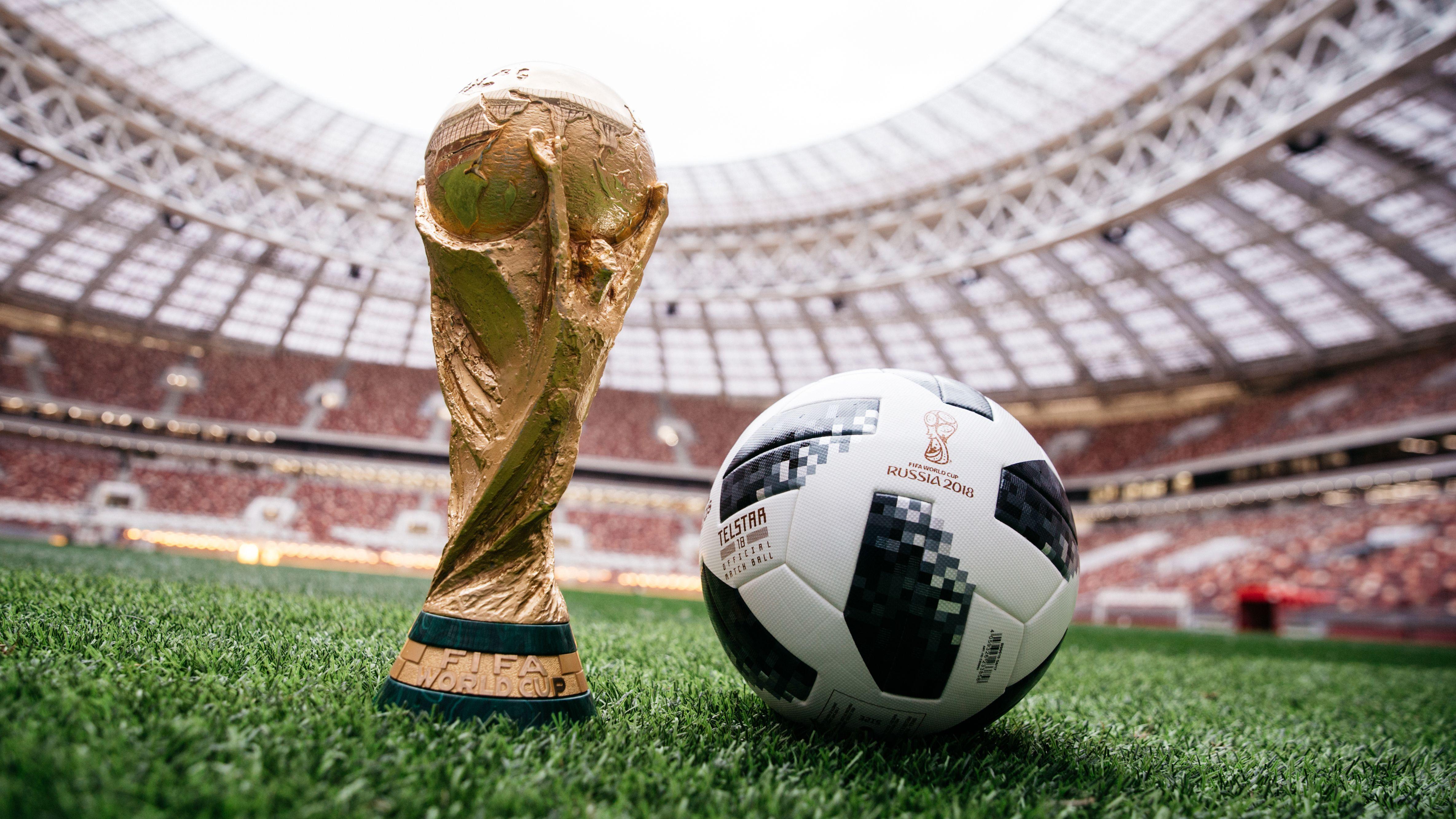 Soccer Ball World Logo - Satellites and microchips: the surprising tech behind the World Cup
