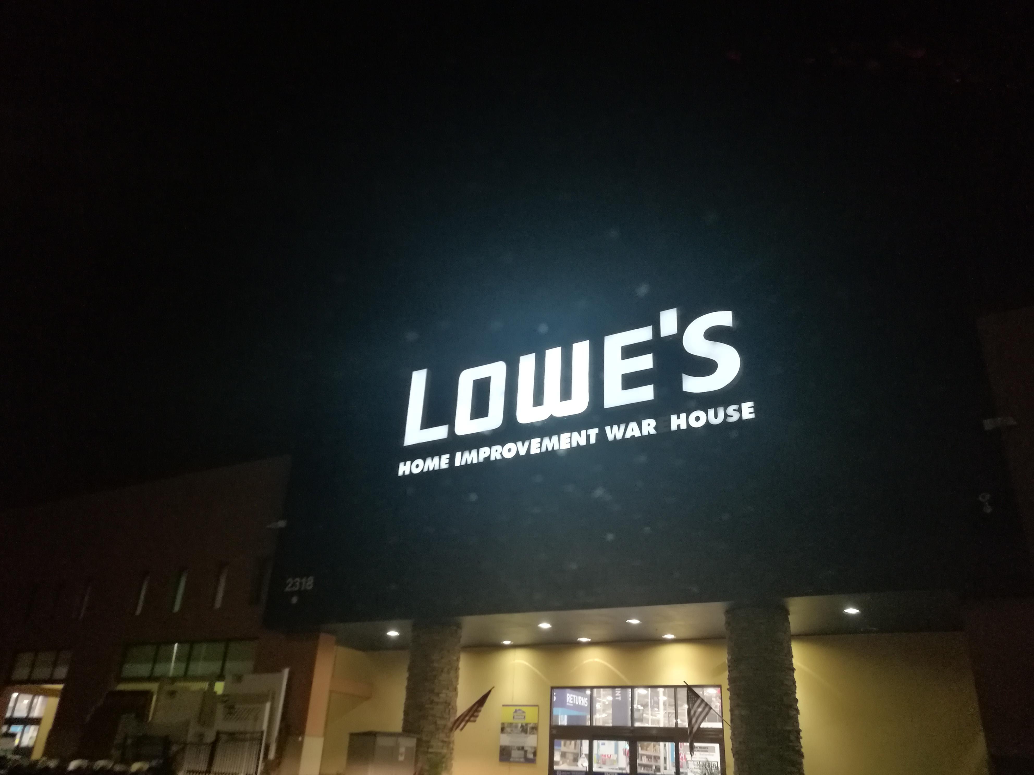 Funny Lowe's Logo - Lowes war house