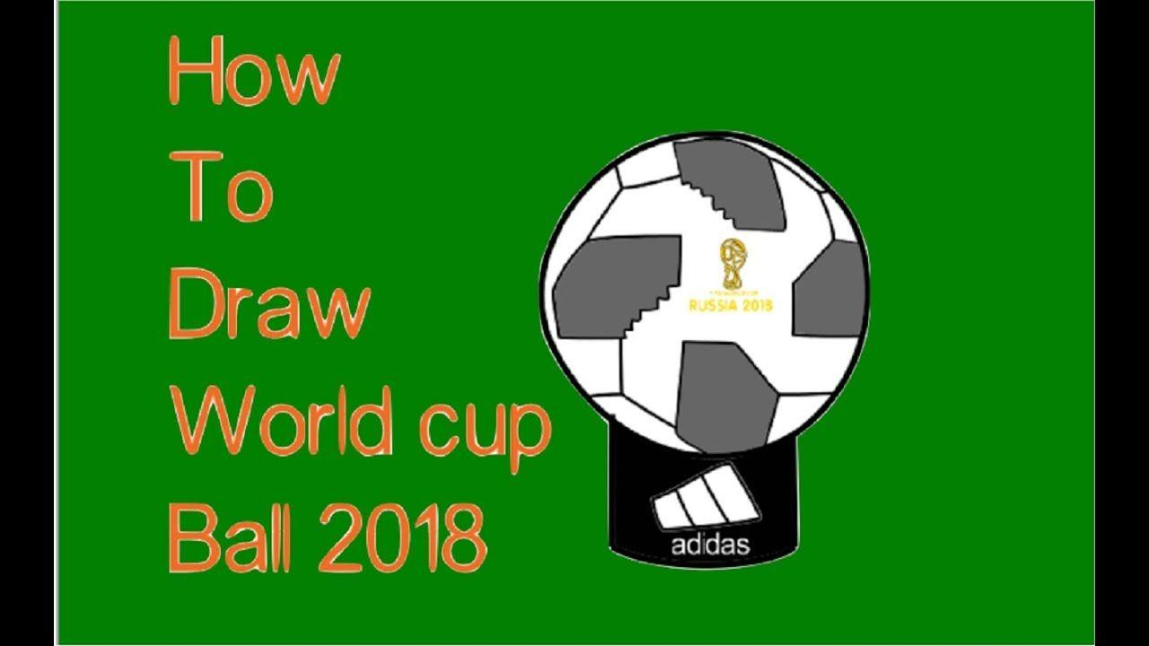 Soccer Ball World Logo - how to draw world cup ball 2018 easy step by step. Drawing