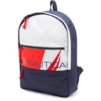Australian Backpack Logo - Tri-Color Logo Backpack | Nautica Australia