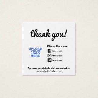 Facebook and Instagram for Business Card Logo - LogoDix