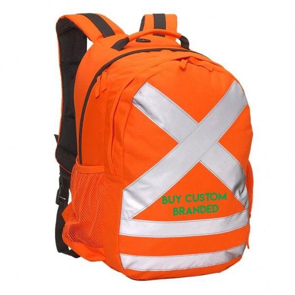 Australian Backpack Logo - Caribee, High Visibility custom branded backpacks. Personalised