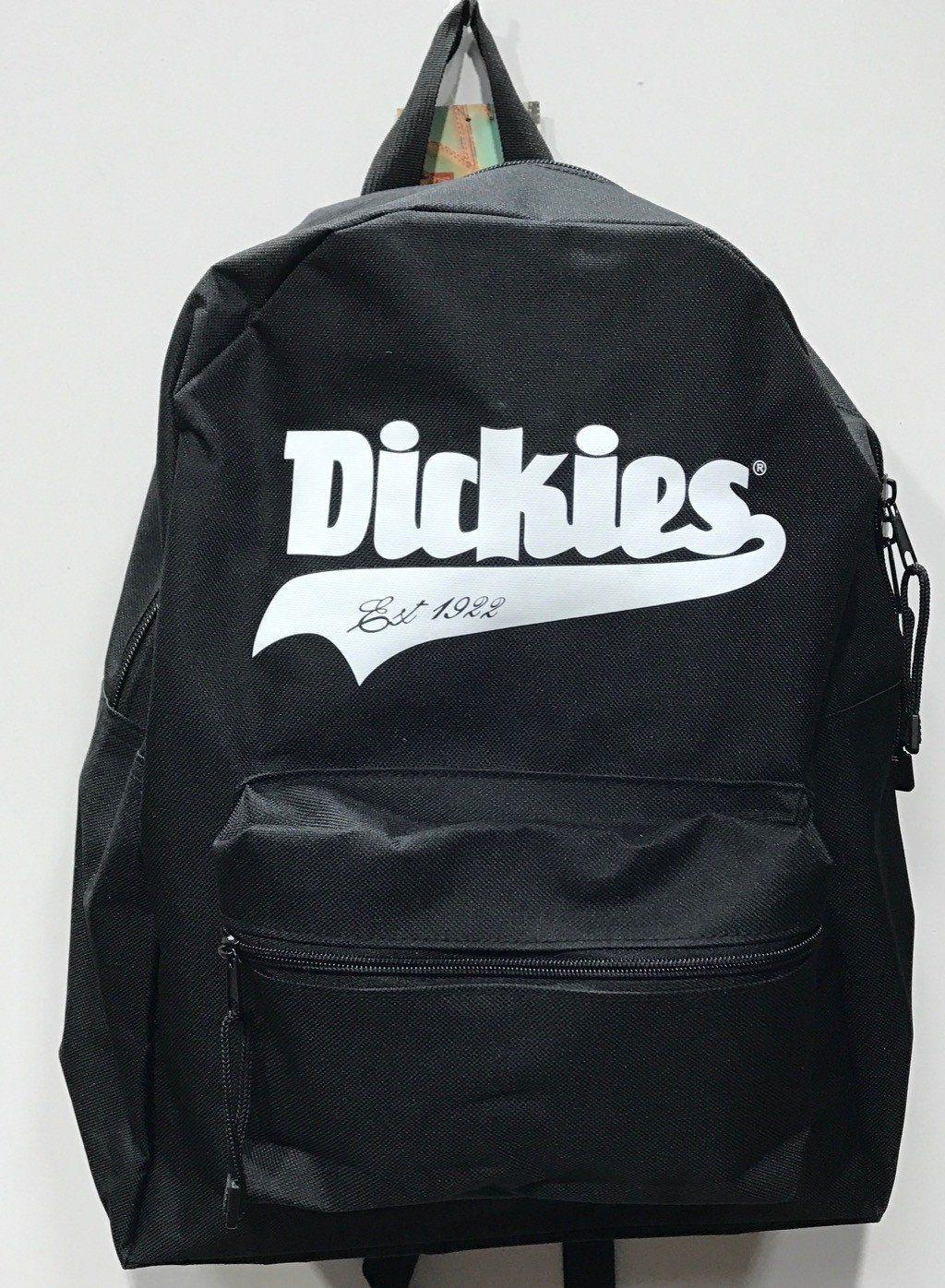Australian Backpack Logo - Dickies Script Logo Backpack A343 – Famous Rock Shop