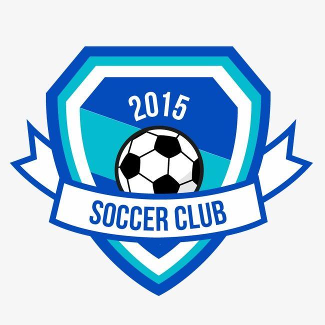 Blue Soccer Logo - Blue Football Club Label, Football Clipart, Label Clipart, Soccer