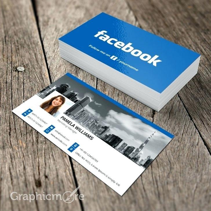 Facebook and Instagram for Business Card Logo - facebook business card template – carlosguerrero.info