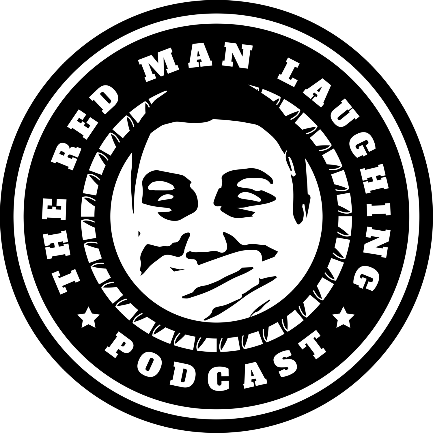 6 Red Circle Logo - Red Man Laughing - A 12 Step Program For Canada (S.6 EP#11) — Red ...