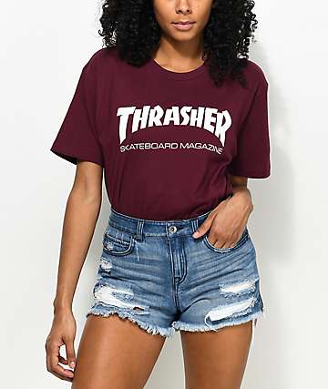 Girl Thrasher Logo - Thrasher T-Shirts | Zumiez