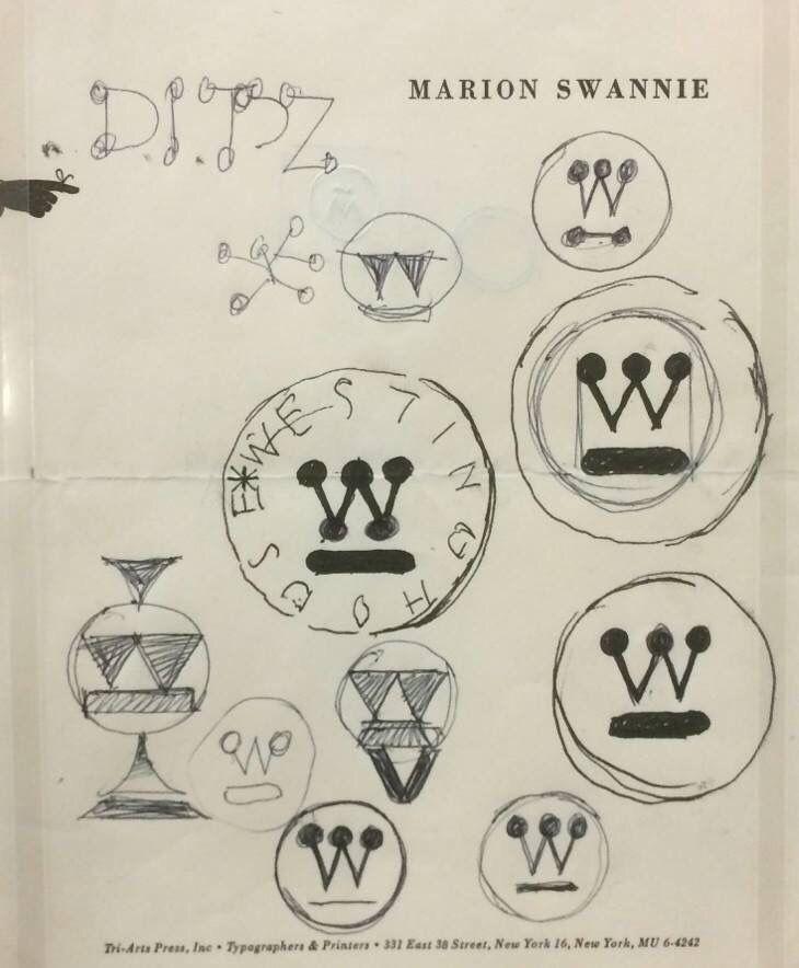 Westinghouse Logo - Paul Rand's sketches for The Westinghouse logo. | Art & Desgin ...