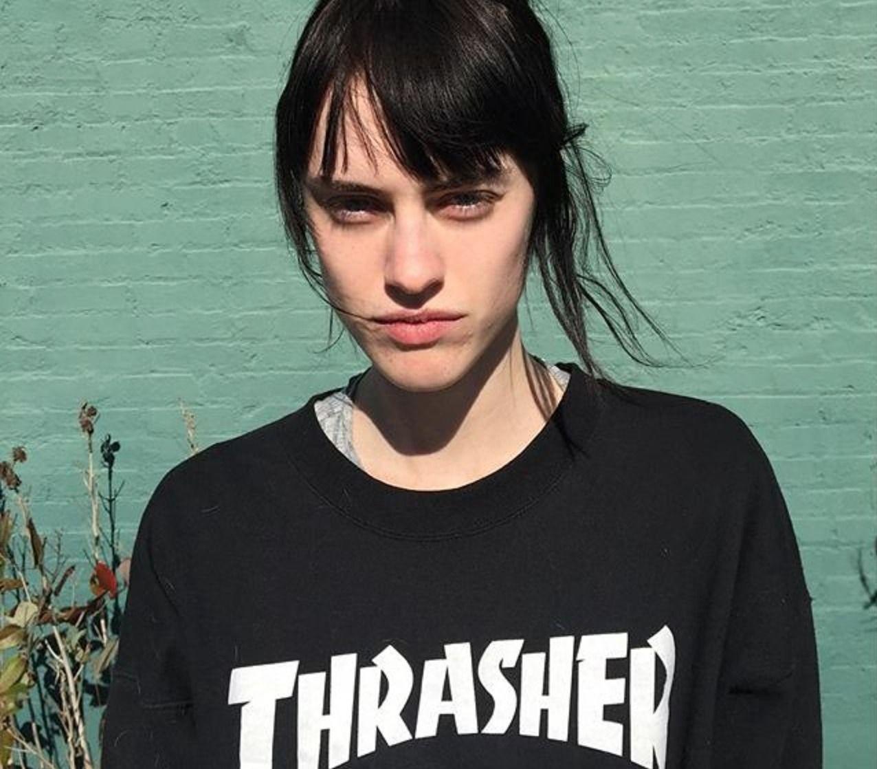 Girl Thrasher Logo - thrasher girl logo model – BOARD RAP