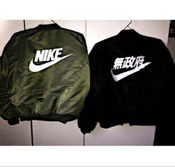 Black Chinese Logo - jacket, chinese, logo, green, nike sportswear, nike, nike sweater ...