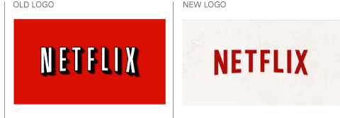 First Netflix Logo - Netflix logo “refreshed” - Logo Design Blog | Logobee