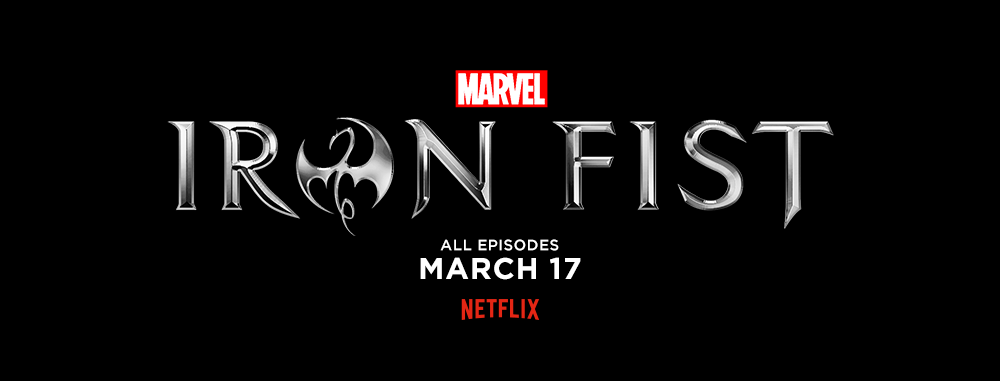 First Netflix Logo - Netflix Iron Fist Posters and Logo Art Heroes to Icon