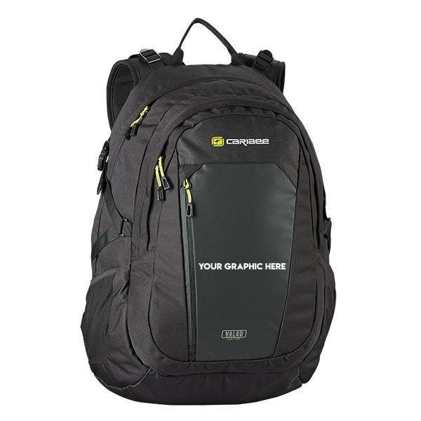 Australian Backpack Logo - Valor Caribee backpack bags personalised with your logo, Australia