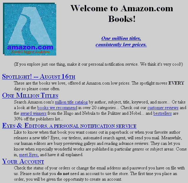Evolution of the Amazon Logo - Amazon Logo History