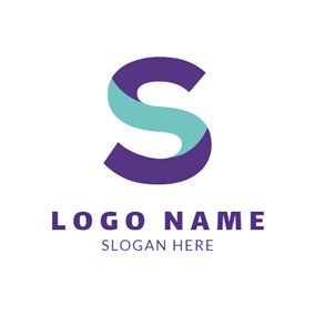 Purple and Green Logo - Free S Logo Designs | DesignEvo Logo Maker