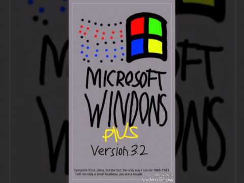 Windows 3.2 Logo - Windows 3.2 (1993) - YouTube