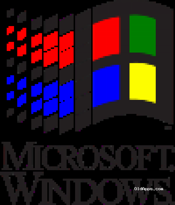 Windows 3.2 Logo - Windows 3.2 released - Events - Timeline - OldApps.com