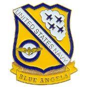 Navy Blue Angels Logo - Blue Angels Logo 40th Anniversary Pin | North Bay Listings