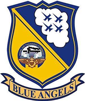 Navy Blue Angels Logo - US Navy Blue Angels Decal Sticker 5.5