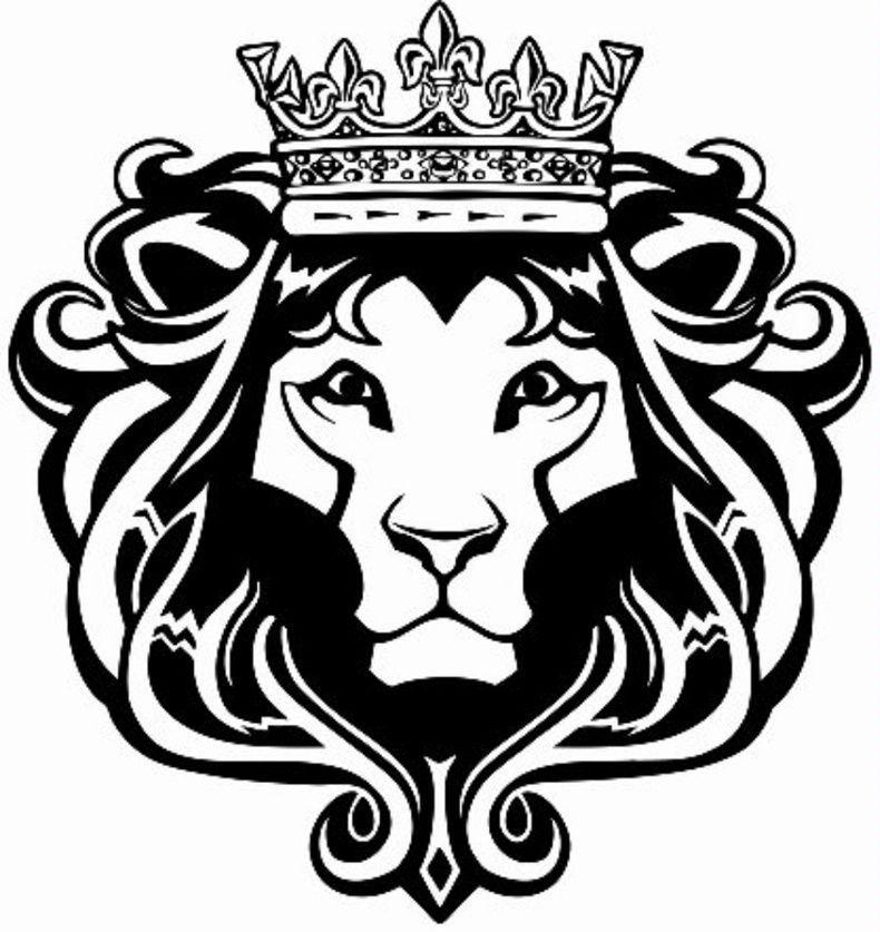 Golden Clan Logo - Lion With Crown Logo One more clan <b>logo</b>: color the <b>crown ...