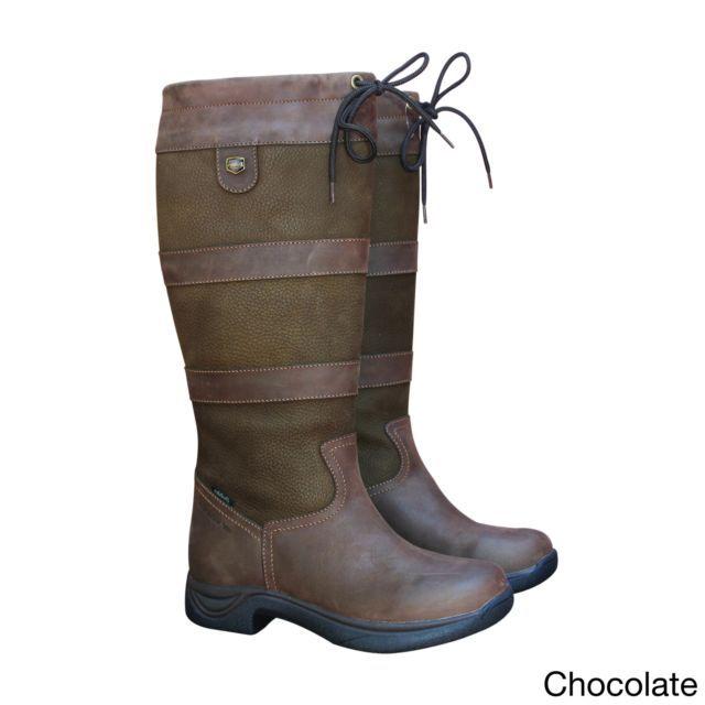 Dublin Boot Logo - Dublin River Boot - Wide Calf Chocolate 11 217068 | eBay