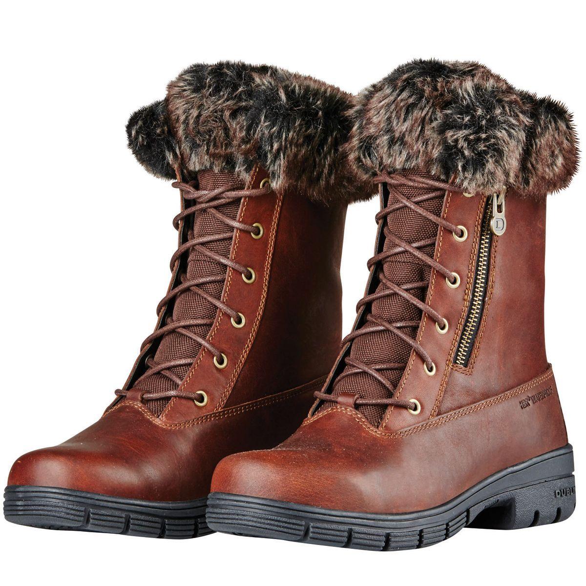 Dublin Boot Logo - Dublin Bourne Faux Fur Short Boot