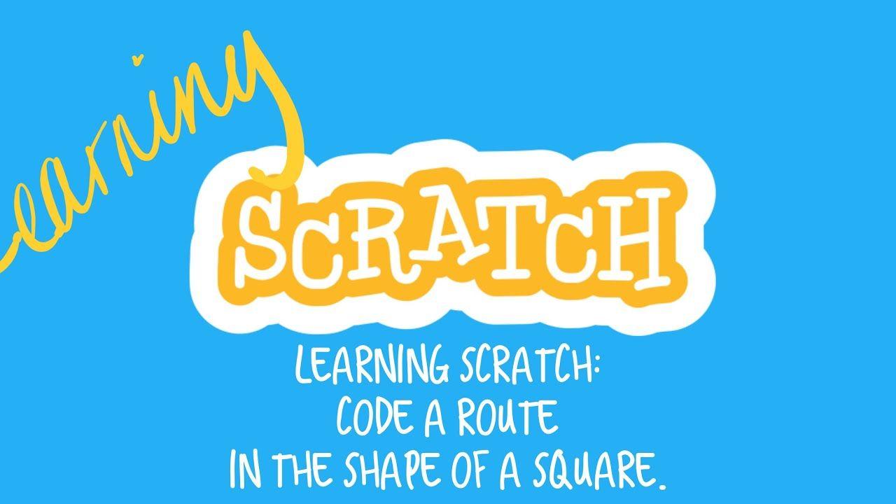 Sprite Square Logo - Learning Scratch: Code a Sprite to make a square - YouTube