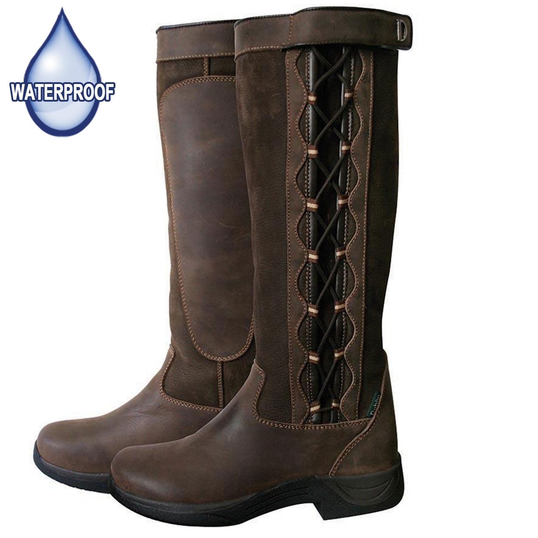 Dublin Boot Logo - Dublin Pinnacle Boot in Stable at Schneider Saddlery