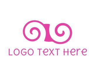 Pink Swirl Logo - Swirl Logo Maker