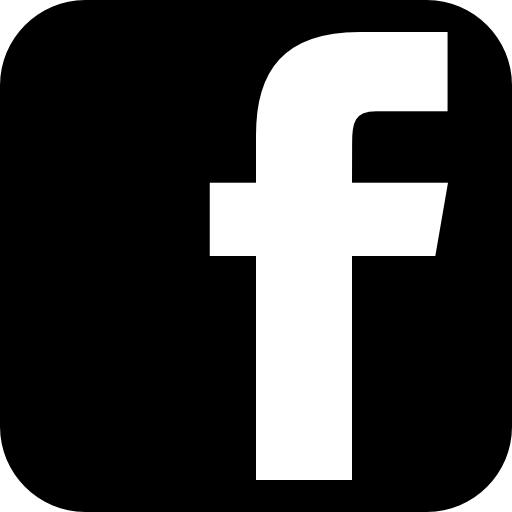Black Square Logo - Facebook square logo Icon